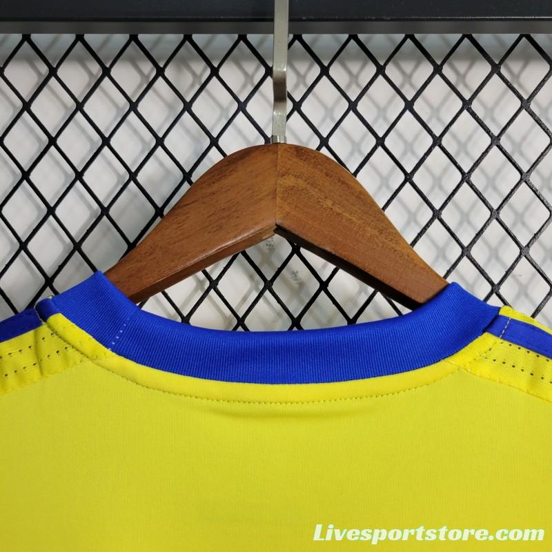 Retro 17-18 Flamengo Third Yellow Jersey