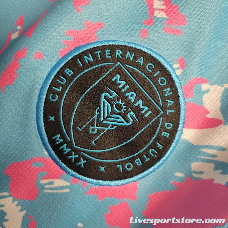 23-24 Inter Miami Training Blue Jersey