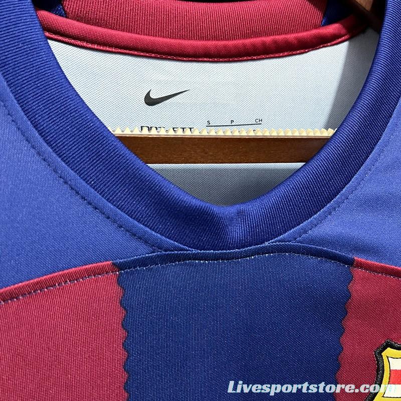 23/24 Barcelona Home Long Jersey