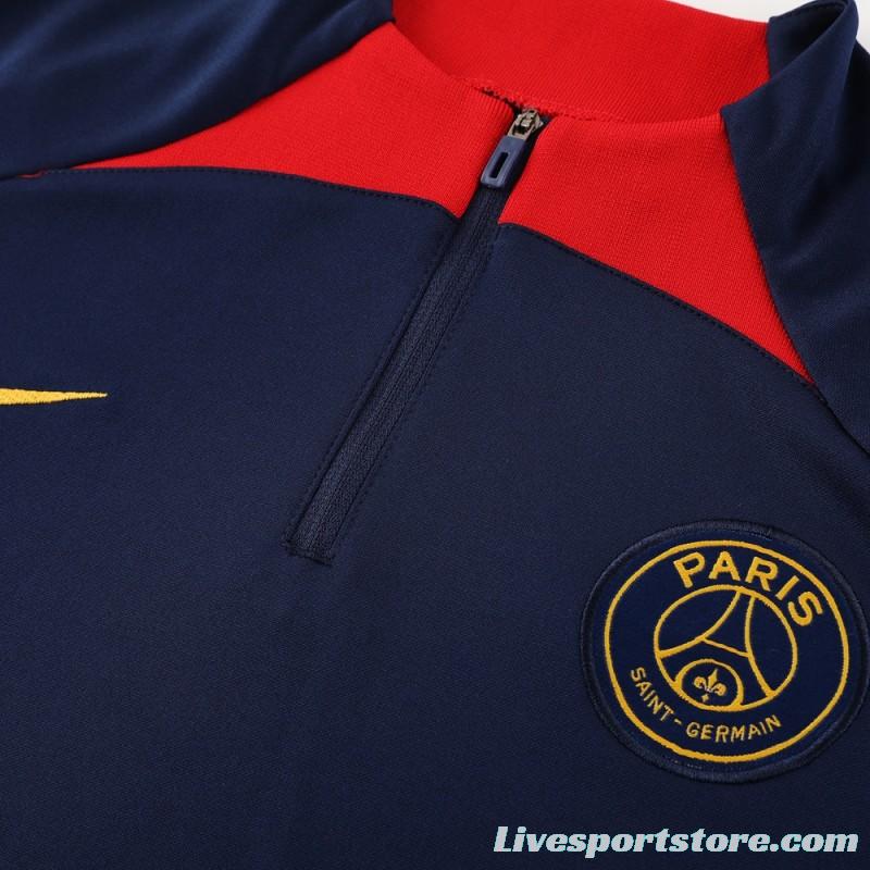 23/24 PSG Navy Half Zipper Jacket+Pants