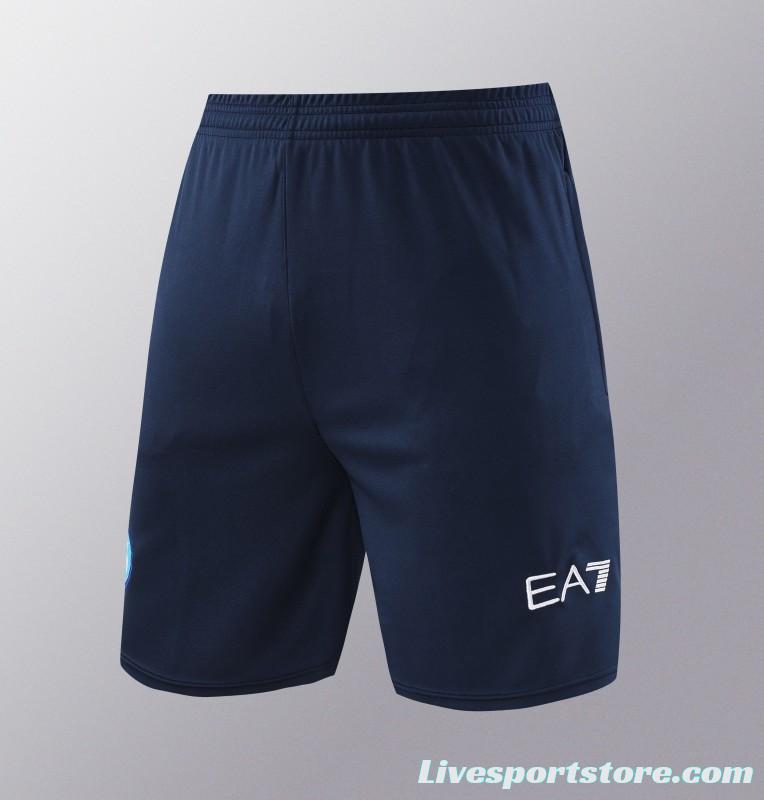 23/24 Napoli Navy/Blue Short Sleeve Jeresy+Shorts