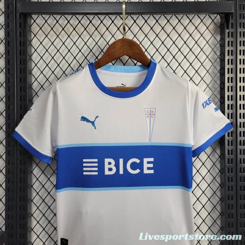 24/25 Kids Deportivo Universidad Catolica Home Jersey