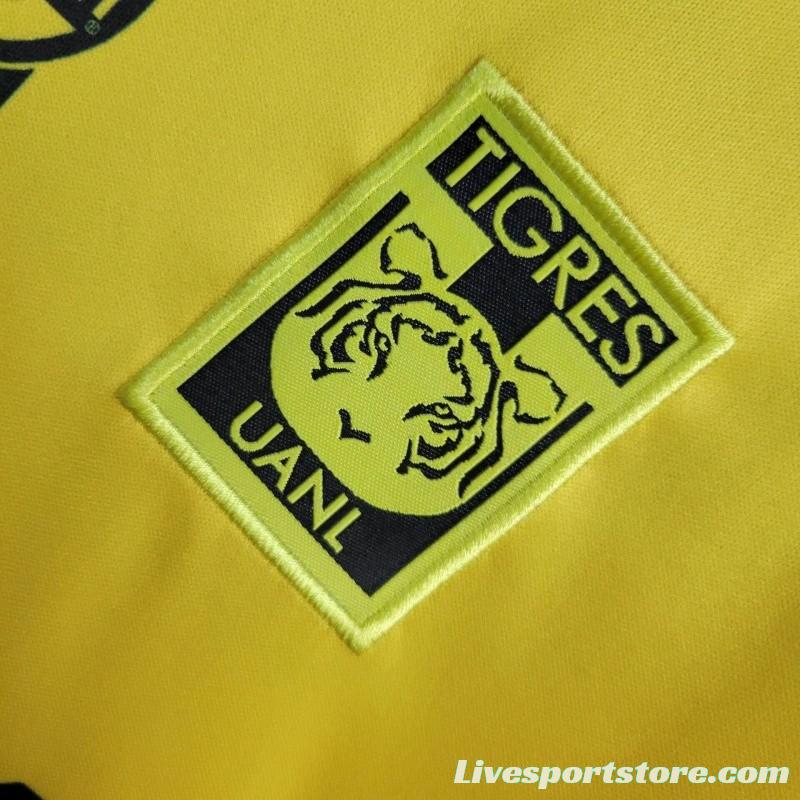 23/24 Kids Tigres UANL Yellow Training Jersey