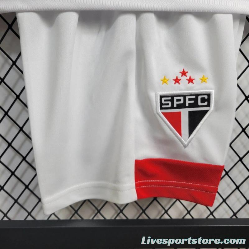 24/25 Kids Sao Paulo Home Jersey