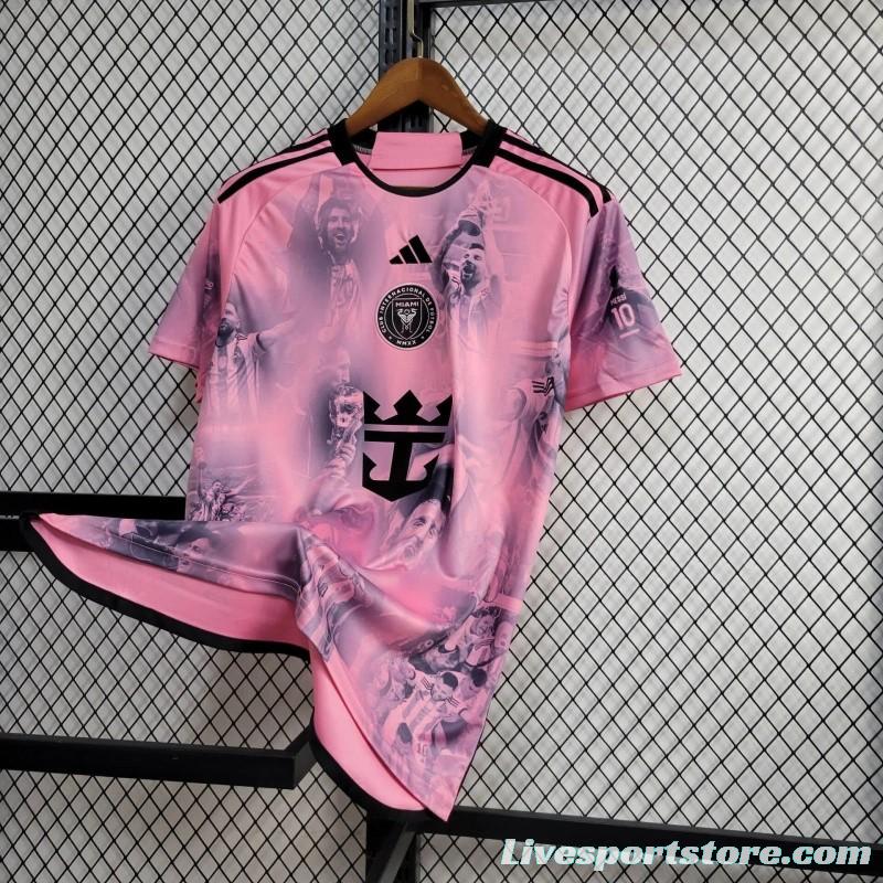 24/25 Inter Miami Champion Version Pink Jersey