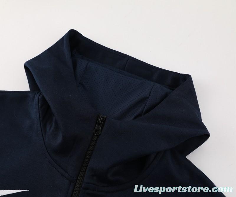 23/24 Tottenham Hotspur Full Zipper Hoodie Jacket+Pants