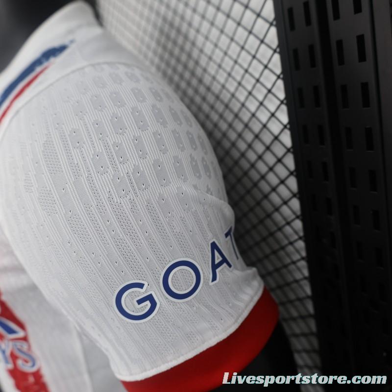 Player Version 24/25 PSG Away White Jersey