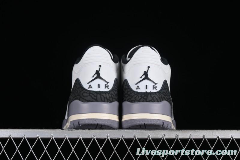 Air Jordan 3 Retro AJ3 Cement Gray