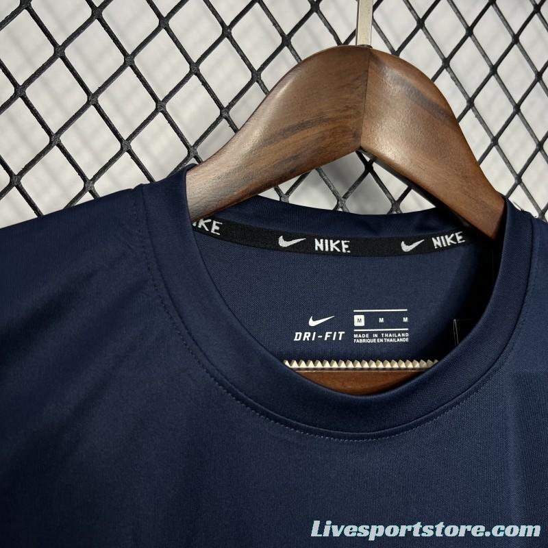 2024 NIKE Royal Blue T-Shirts Model 1032