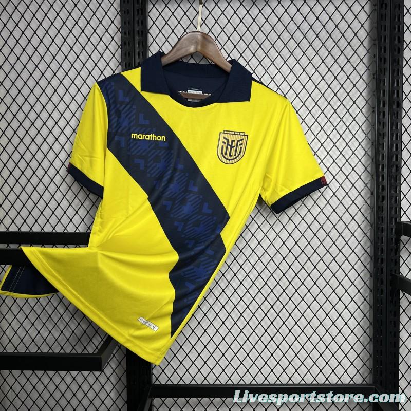 2024 Ecuador Home Jersey