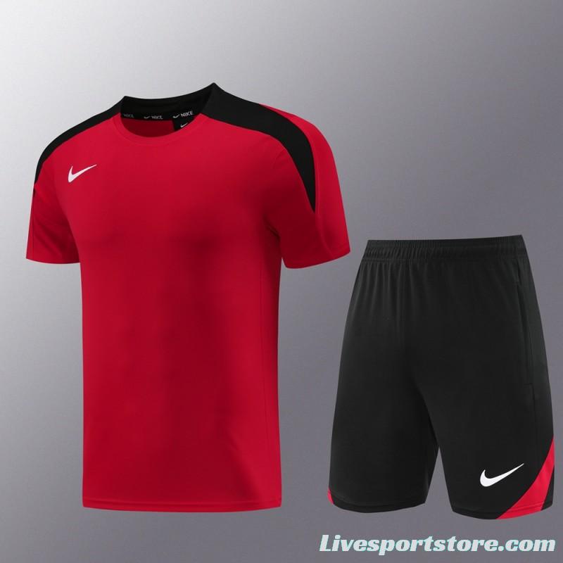 24/25 Nike Red Short Sleeve Jersey+Shorts