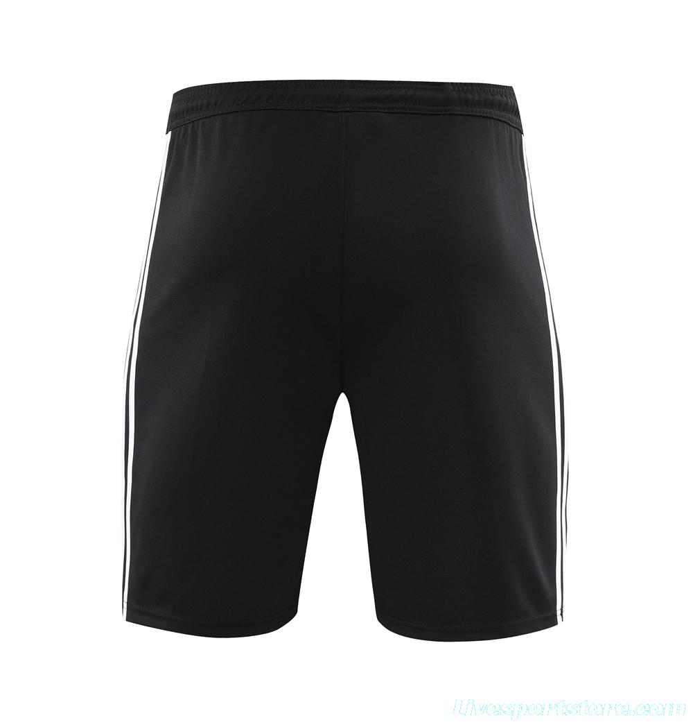 24/25 Adidas Original Black Short Sleeve Jersey+Shorts