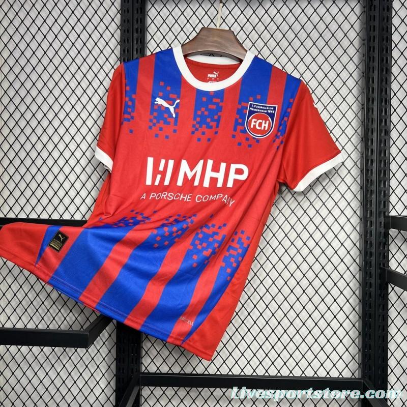 24/25 FC Heidenheim Home Jersey