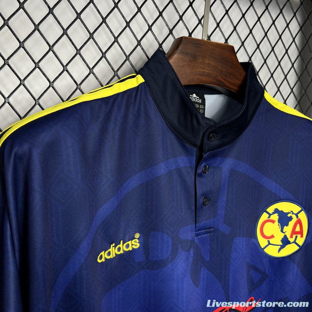 Retro 98/99 Club America Away Navy Jersey