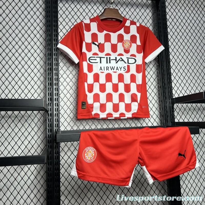 24/25 Kids Girona Home Jersey