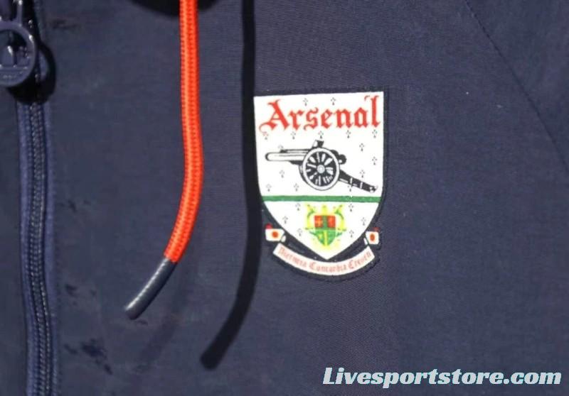 24/25 Arsenal Navy/Red Windbreaker