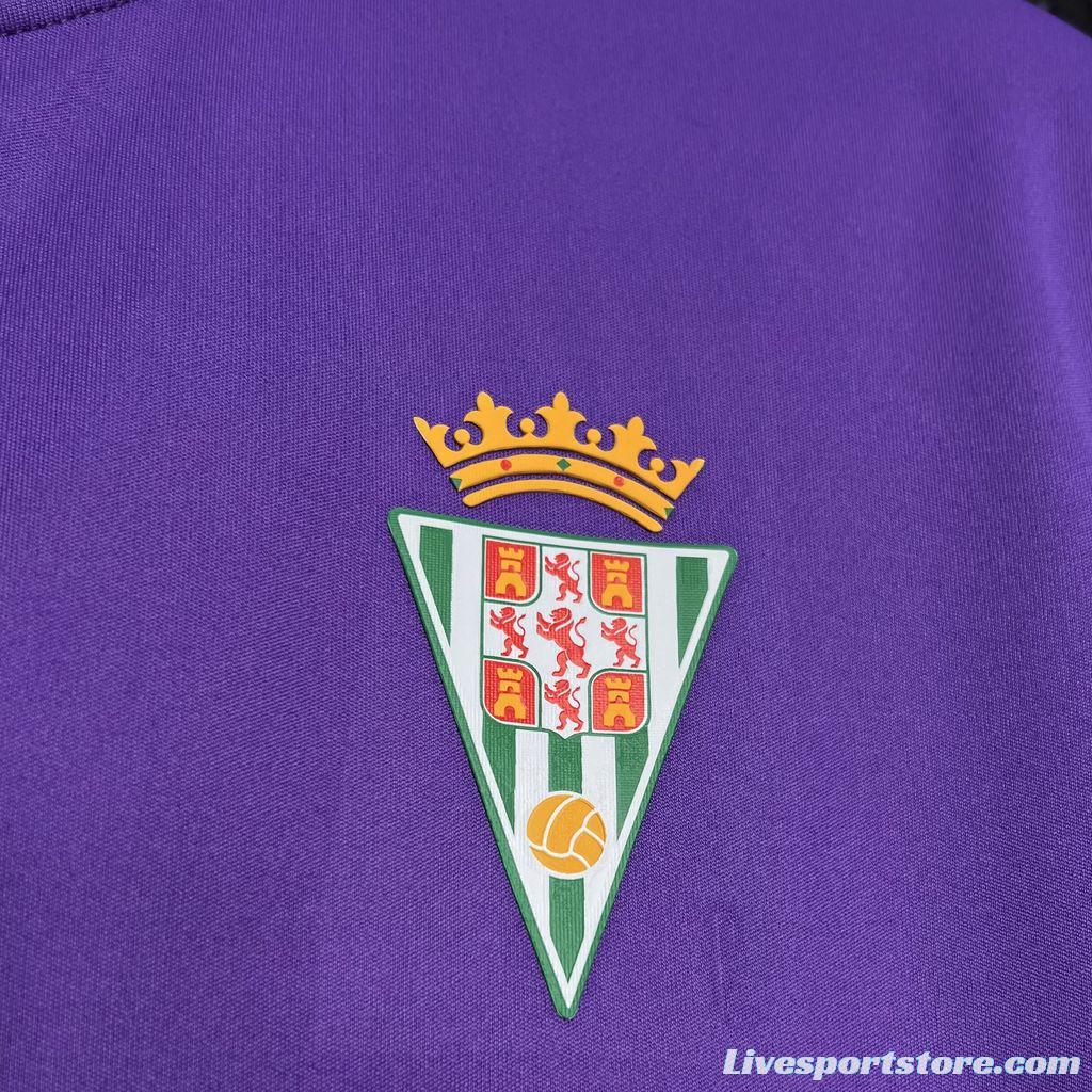 24/25 Cordoba CF Away Purple Jersey