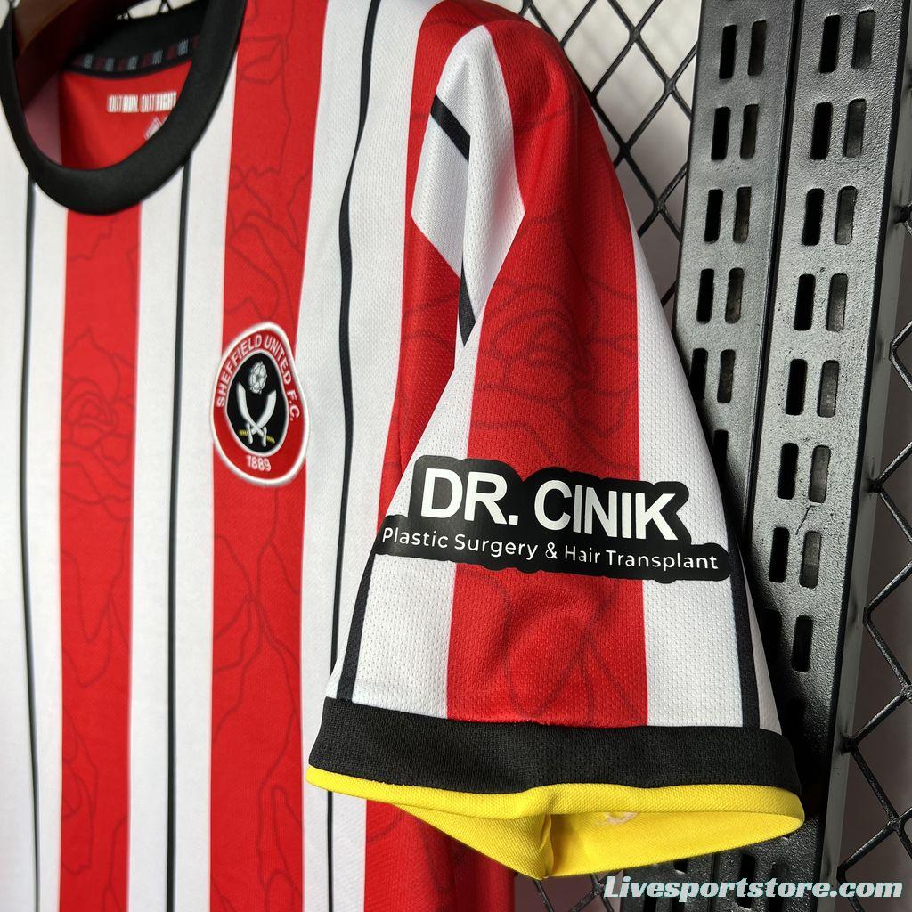 2024/25 Sheffield United F.C. Home Jersey