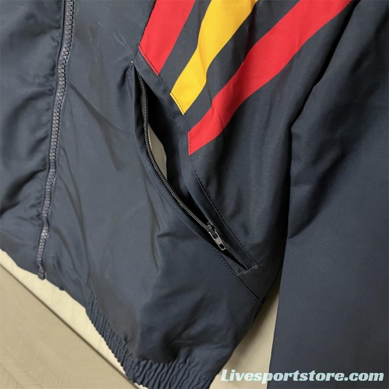 2024 Spain Navy Windbreaker