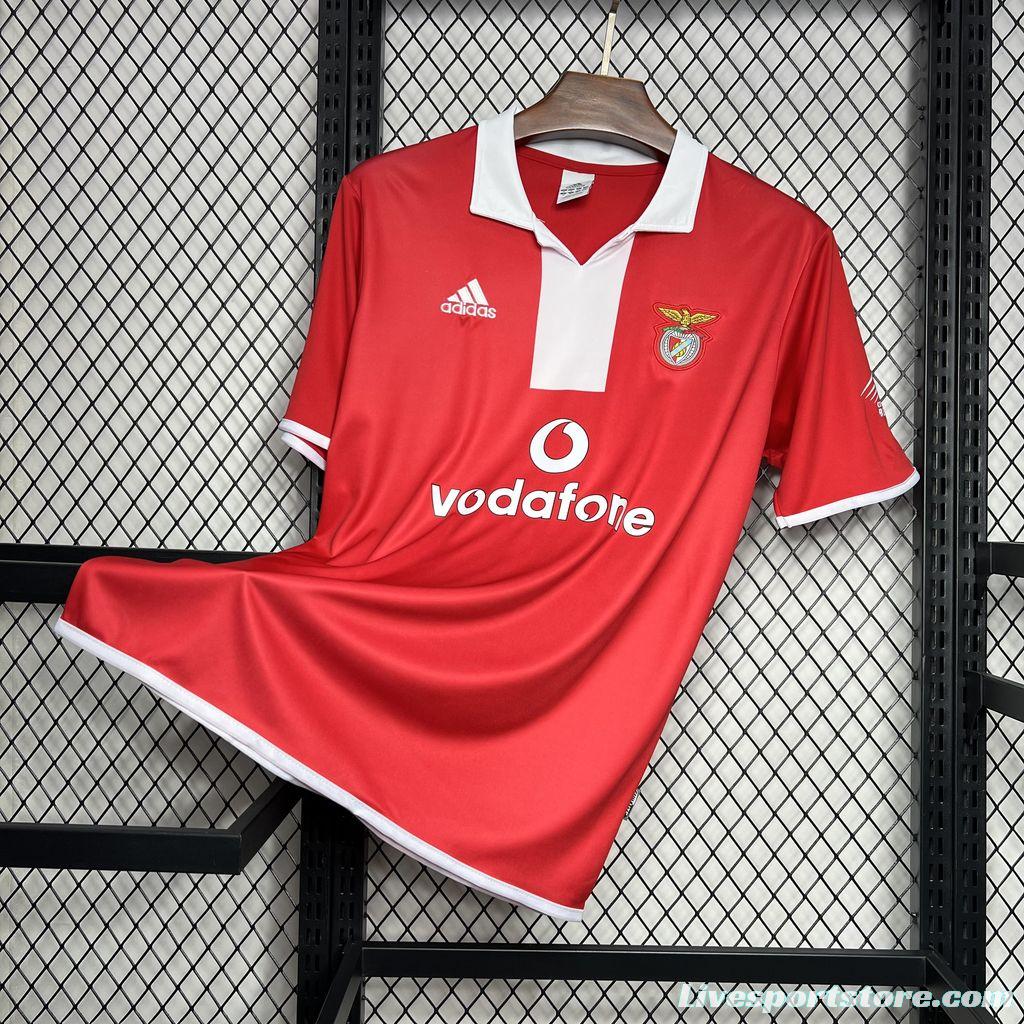 2004/05 Benfica Home Retro Jersey