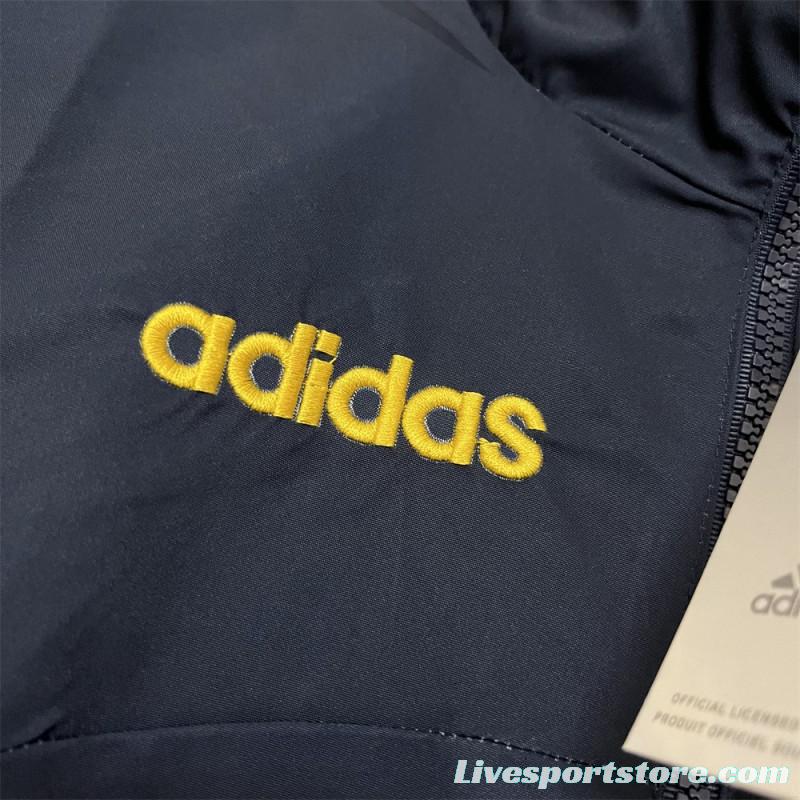 2024 Spain Navy Windbreaker