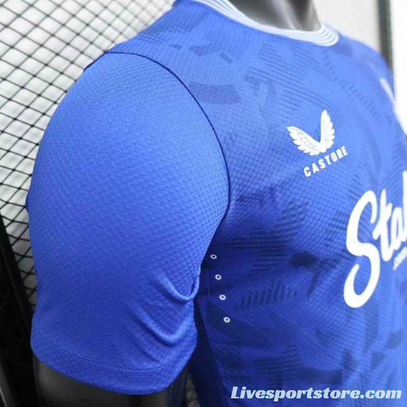 24/25 Player Version Everton Home Jersey