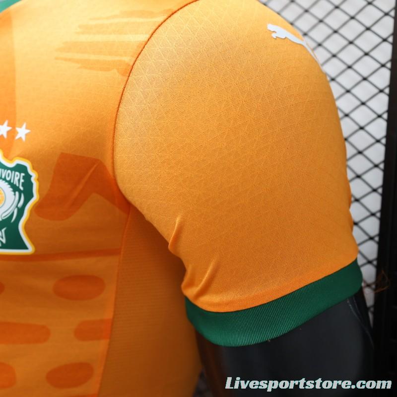 Player Version 2024 IVORY COAST Home Jersey