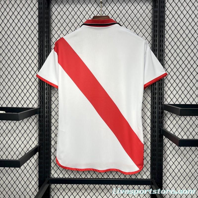 Retro 01/02 Rayo Vallecano Home Jersey