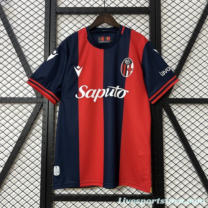 24/25 Bologna Home Jersey