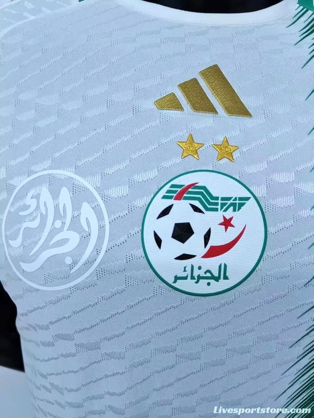 Player Version 2022 Algeria Home Jersey