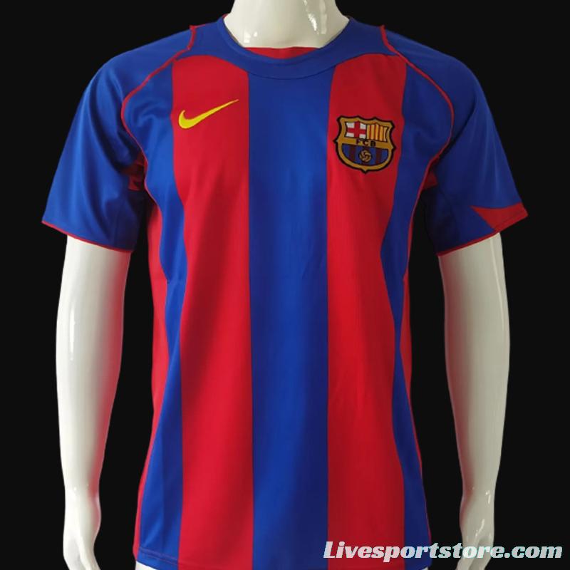 Retro 04/05 Barcelona Home Jersey