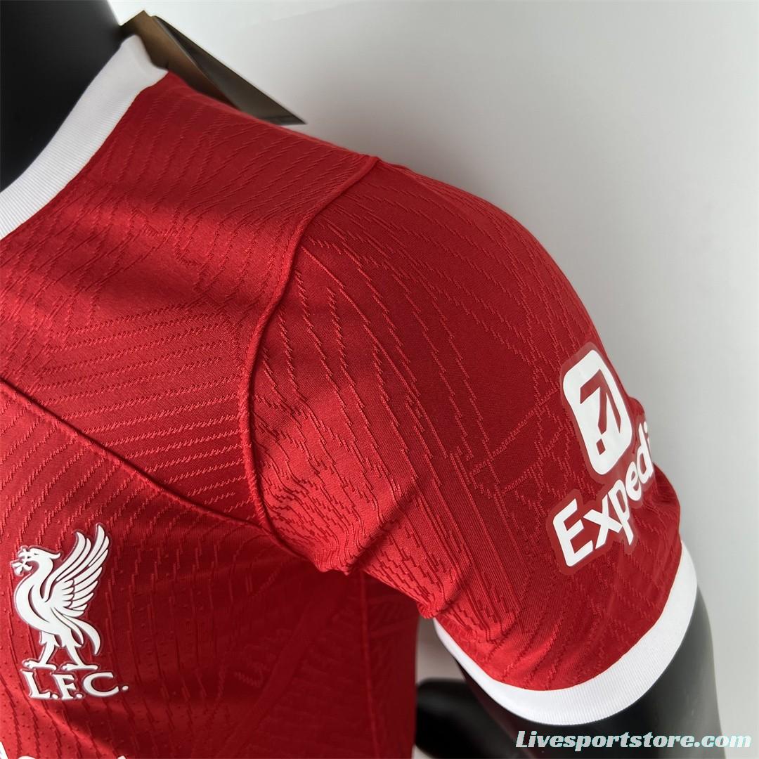 Player Version 23-24 Liverpool Home Jersey