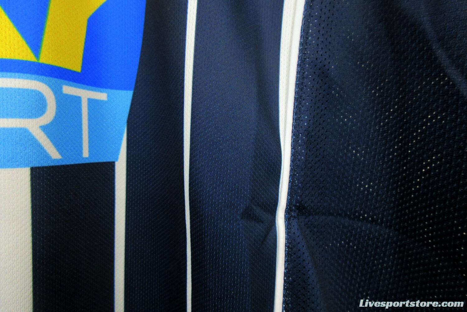 Retro 04/05 Juventus Third Blue/White Jersey