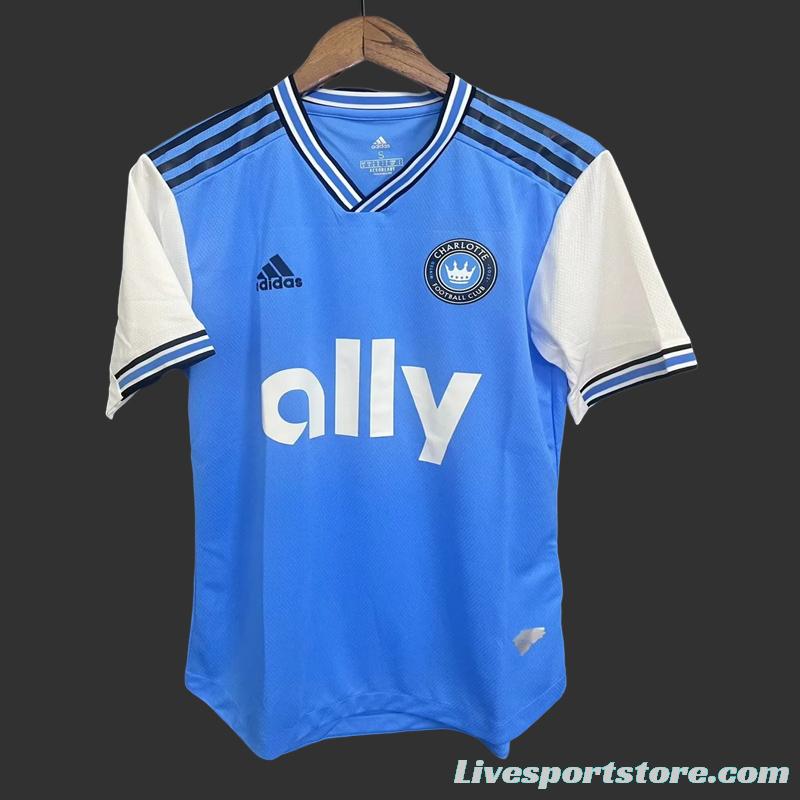 23/24 Charlotte Home Blue Jersey