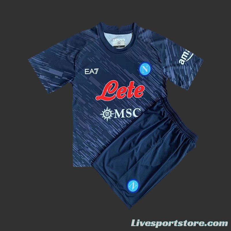 22/23 Kids EA7 Napoli Third