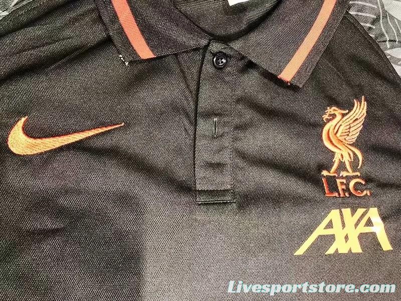 23/24 Liverpool Black POLO Jersey