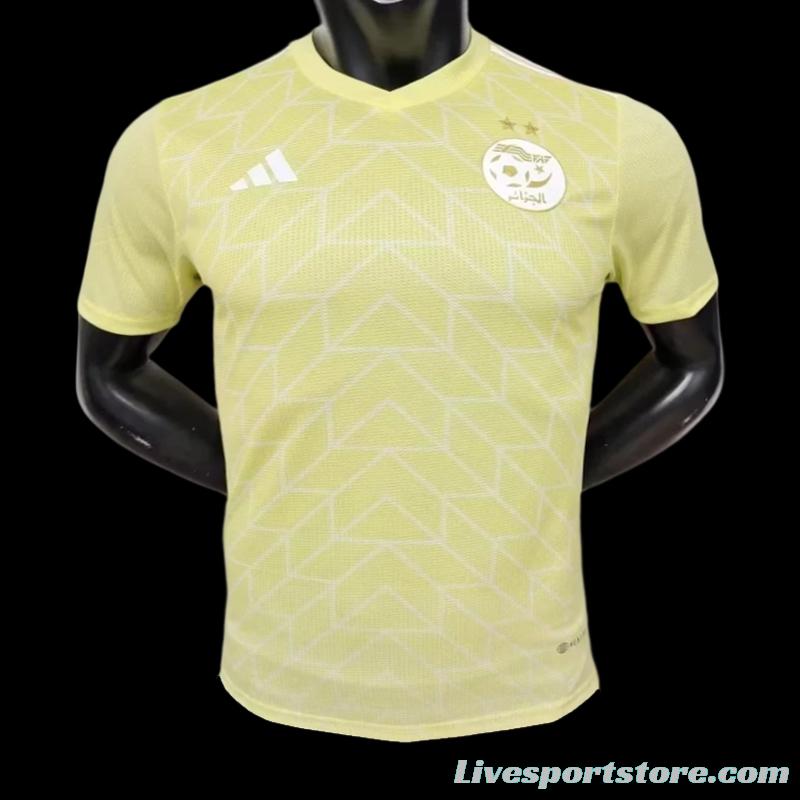 Player Version 23/24 Algeria Yellow Jersey