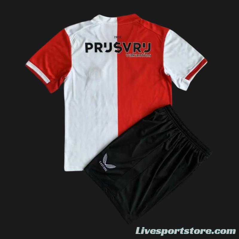 23/24 Kids Feyenoord Rotterdam Home Jersey