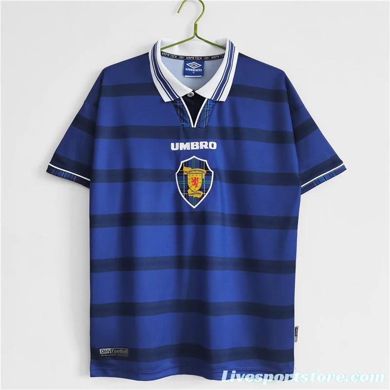 1998-00 Scotland Home Jersey