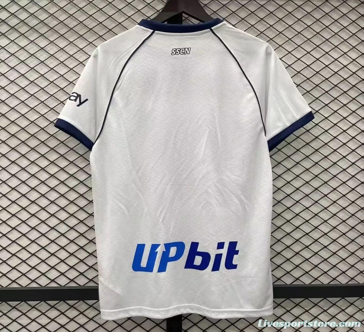 23/24 Napoli Away White Jersey