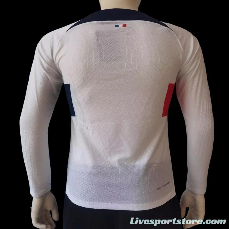 Player Version 23/24 PSG Away Long Sleeve Jersey