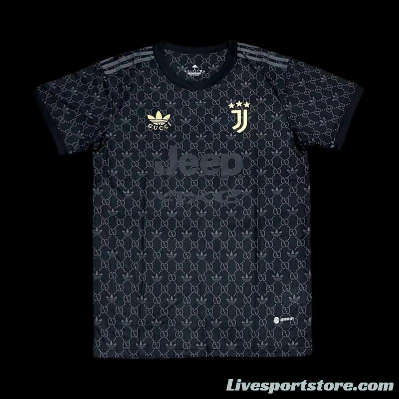 23/24 Juventus x GUCCI Black Special Jersey