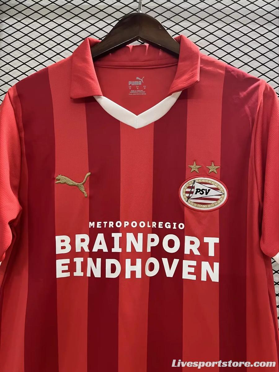 23/24 PSV Eindhoven Home Jersey