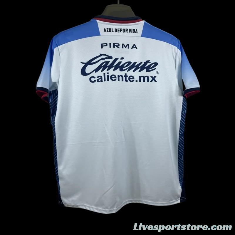 23/24 Cruz Azul Away White Jersey