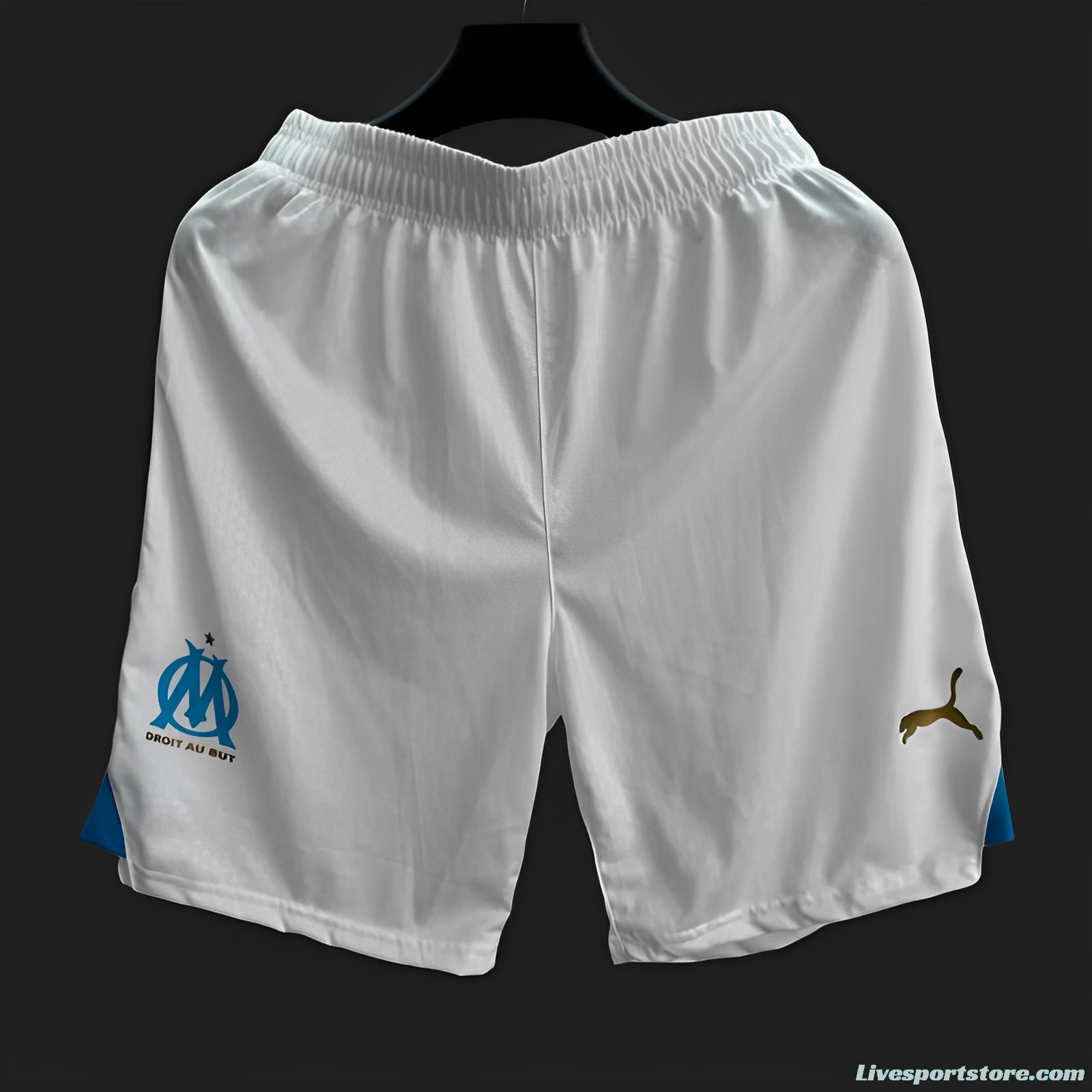 Player Version 23/24 Olympique Marseille Away White Shorts