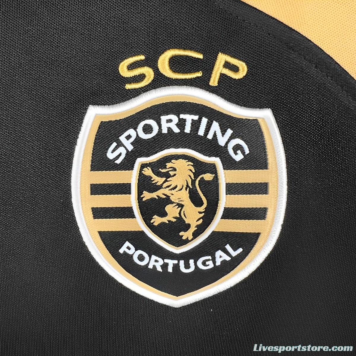 23/24 Sporting Lisbon Third Black Jersey