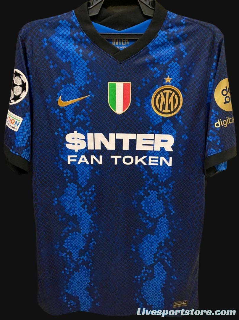 21/22 Inter Milan Home Jersey