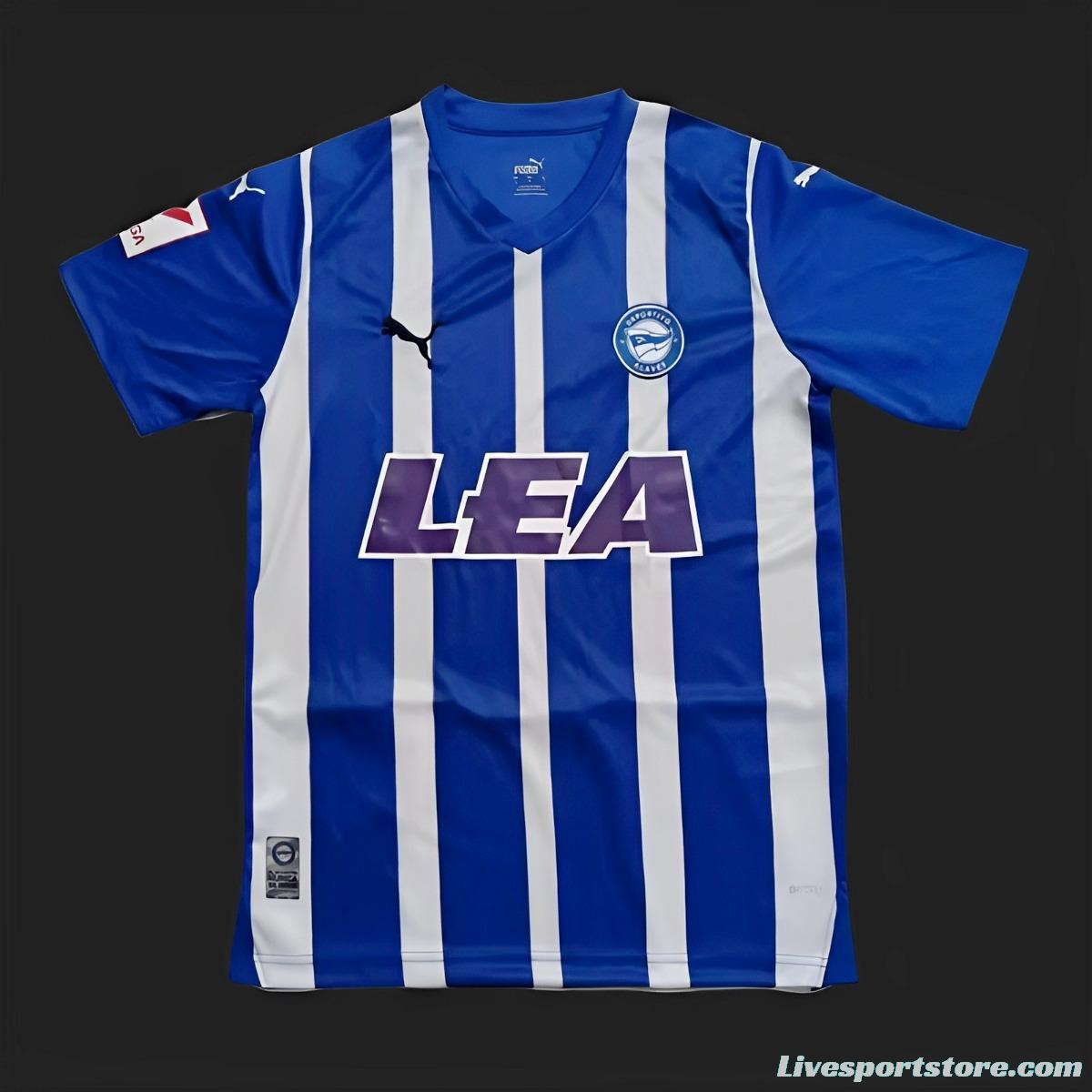 23/24 Alaves Home Jersey