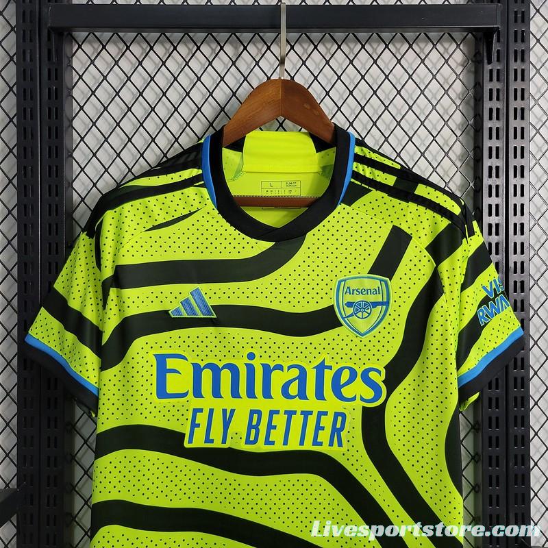 23/24 Arsenal Away Yellow Jersey