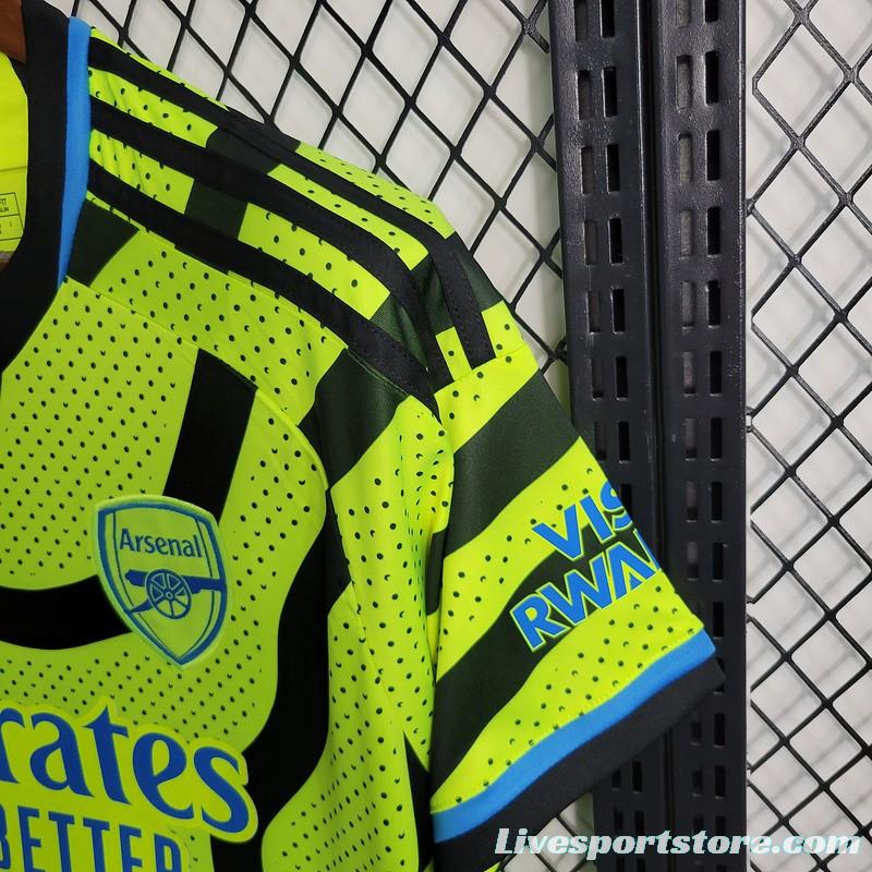 23/24 Arsenal Away Yellow Jersey